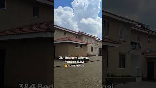 3&4 Bedroom with DSQ for sale at Rongai, Gataka Road Price from Ksh 13.4M. 📞 0722938972 #kenyahomes