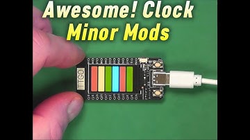 Res Cloq - Resistor Colour Code Clock - Minor Mods