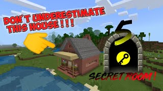 5 Secret Room On 1 House !? - Minecraft PE