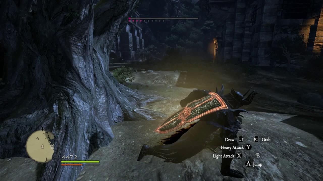 Dragon S Dogma Dark Arisen Mystic Knight Vs Cursed Dragon Solo Godsbane Sword Mod By Spirit Warden