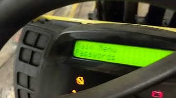 Adjusting the speed on a Hyster/Yale