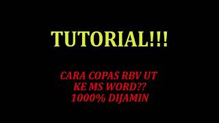 TUTORIAL COPAS MODUL UT?? TANPA DOWNLOAD APLIKASI HP screenshot 3