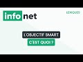 Lobjectif smart cest quoi  dfinition aide lexique tuto explication