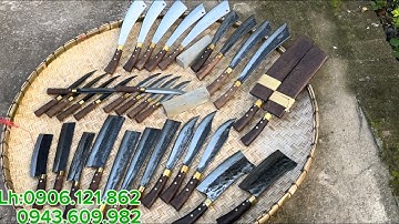 👉🥰🥰TỔNG HỢP NHỮNG MẪU DAO CHUẨN THÉP NHÍP,GIÁ TẠI LÒ RÈN SỐ LƯỢNG CÓ HẠN Ạ