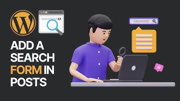 How to Add a Search Form in a WordPress Post or Page for Free? 🔍 Step-by-Step Tutorial
