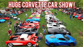 GOING TO A GIGANTIC CORVETTE CAR SHOW WITH THE LONE STAR CORVETTES!