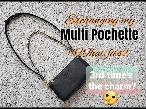 LOUIS VUITTON MULTI POCHETTE EMPREINTE UNBOXING + SHOPPING VLOG