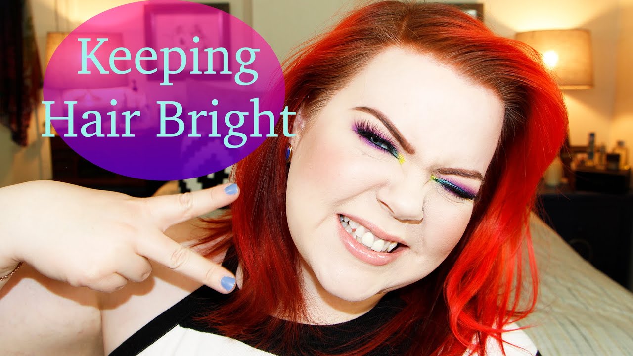 Keeping Hair Color Bright