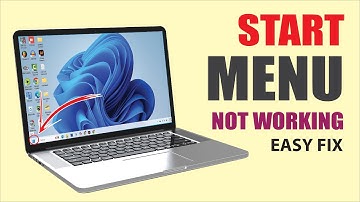 How to Fix Windows Start menu not working Windows