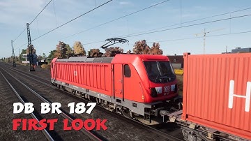First look at DB BR 187 TSW2 (ps4)