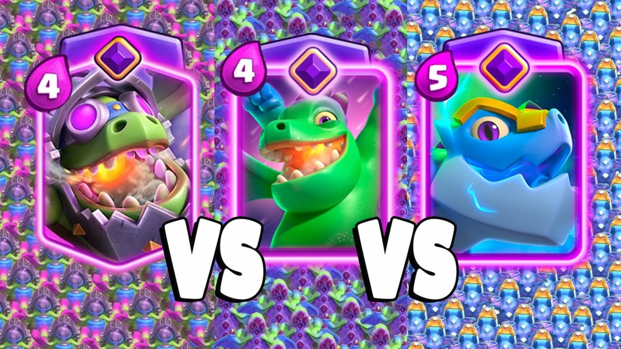 WHO IS THE BEST EVOLVED DRAGON? | Clash Royale Challenge
