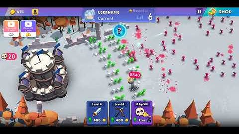 Stick Guy Defense War Game Unity Source Code pocketfriendlycode