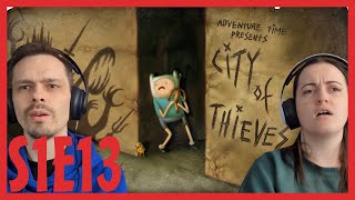 Adventure Time REACTION // Season 1 Episode 13 // City of Thieves