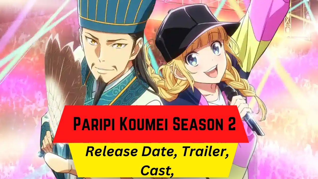 Paripi Koumei tem estreia confirmada em novo trailer - Anime United