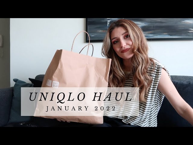 UNIQLO HAUL & TRY ON JANUARY 2022 // STYLING UP ITEMS 