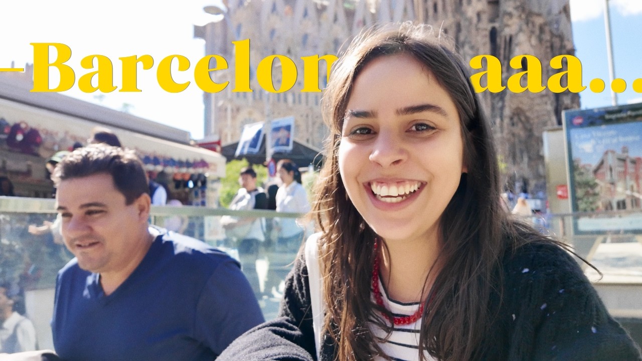Mi papá REACCIONA A BARCELONA 🇪🇦 ahora quiere VIVIR AQUÍ...💃