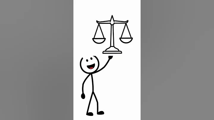 How the Weight Scale Was Invented ⚖️  Stick Figure Animation