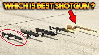 GTA 5 ONLINE : WHICH IS BEST SHOTGUN? (PUMP SHOTGUN, MUSKET, HEAVY SHOTGUN etc.)