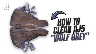 MUST Watch Before Cleaning Your Suede Wolf Grey Jordan 5's