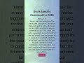 God's Specific Command for 2026 #christianshorts #godsays #trustgod