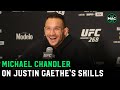 Michael Chandler jokes “Kamaru Usman is a narc”; Says Justin Gaethje “punches aren’t special”