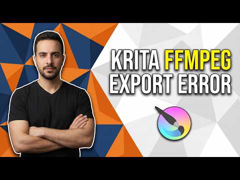 Krita Ffmpeg Export Error (Easy Fix Guide)
