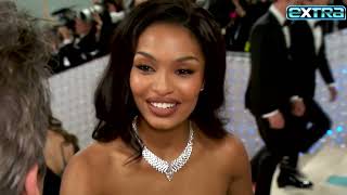 Yara Shahidi Channels ’90s SUPERMODEL at Met Gala 2023 (Exclusive)