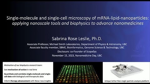 Single-Particle & Single-Cell Imaging to Quantitate Biophysical Properties of mRNA LNPs