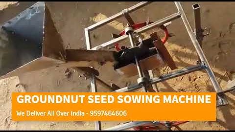 Frigate Projects | GROUNDNUT SEED SOWING MACHINE | Mechanical Projects