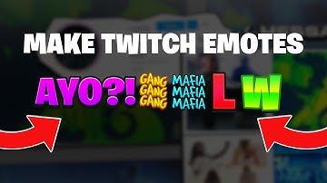 How To Make Simple Twitch Emotes In 5 MINUTES! W/ PSD! (Photoshop)