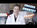 Frozen embryo transfer  fet  or fresh  infertility tv