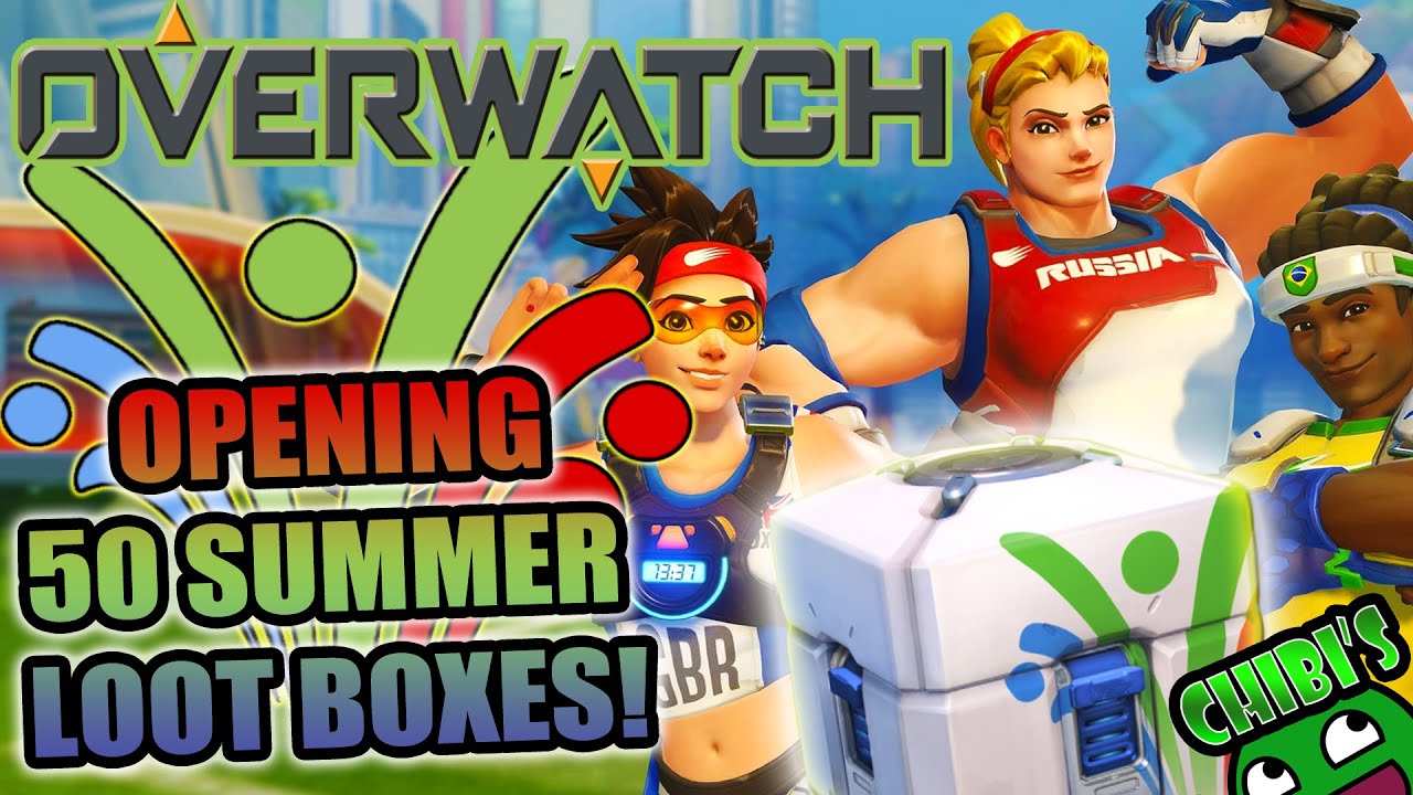 Overwatch: Opening 50 Summer Event Loot Boxes!