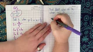 Inverse Variation - difficult example