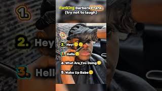 Ranking Barbers Prank. #ranking #barbershop #usa #funny