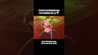 PLEASE DONT CRY NEVER SAY DIE🔥🩵#oasis #oasislive #liamgallagher #noelgallagher #music #wonderwall