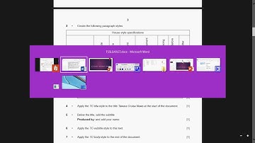 ICT IGCSE MS Word Part 7  styles