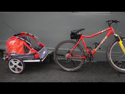 Make a Fishing Trailer for Your Bicycle (CHEAP & EASY) 