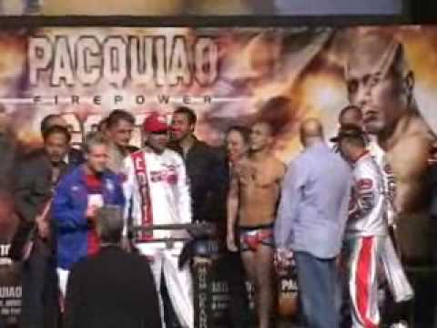 Weigh In - Manny Pacquiao vs Miguel Cotto