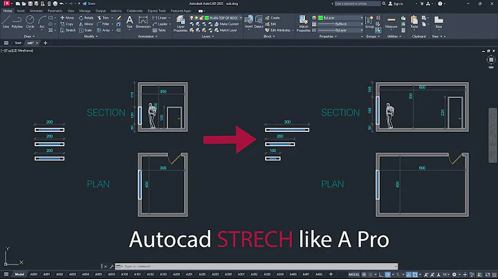 AutoCAD: Resize Objects in Seconds Using the Stretch Command