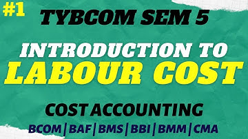 #1 Labour Cost Introduction | TYBCOM SEM 5 Mumbai University | BCOM | BAF