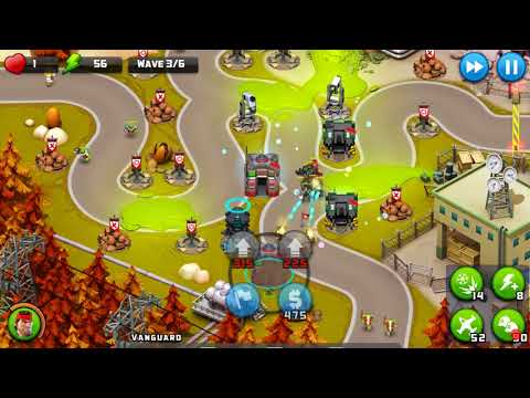 Alien Creeps TD - Level 42-Geiger Gates - Veteran