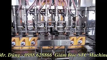 Máy chiết rót dầu nhớt, Máy chiết dầu nhờn, Dây chuyền chiết rót dầu nhớt