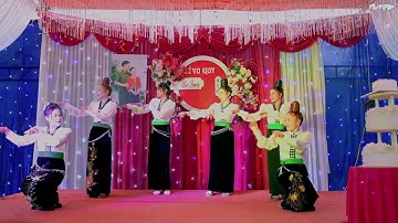 Điệu Múa Tuyệt Đẹp Đến Từ Cô Dâu Kưmm Hà Và ĐVN Gia Đình - Bản Bánh Han - Sốp Cộp Sơn La