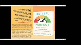 BIG Faculty Webinar with Professor Max Bazerman and Professor Todd Rogers