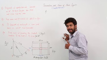 Mensuration I Class 9th I Maths I ICSE I Chapter 20 | Perimeter And Area of Plane Figures I L313