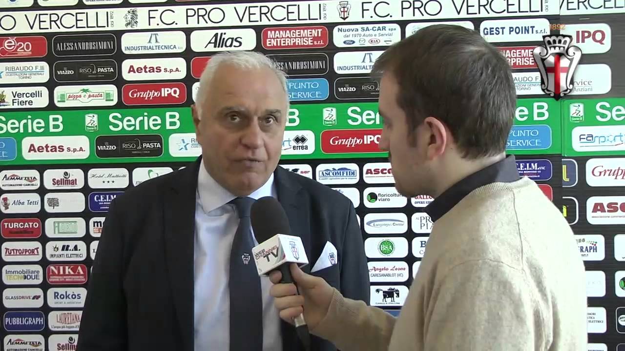 PRO VERCELLI vs BRESCIA: parla il ds Massimo VARINI - YouTube