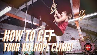 How To Rope Climb! [Technique + Coaching]