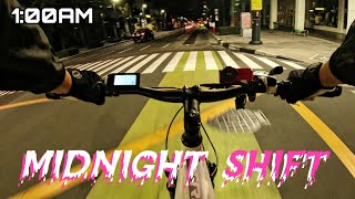 Electric Bike Delivery EP 49: MIDNIGHT SHIFT FOODPANDA SA BGC 2024 | LADY RIDER | HIMO C26