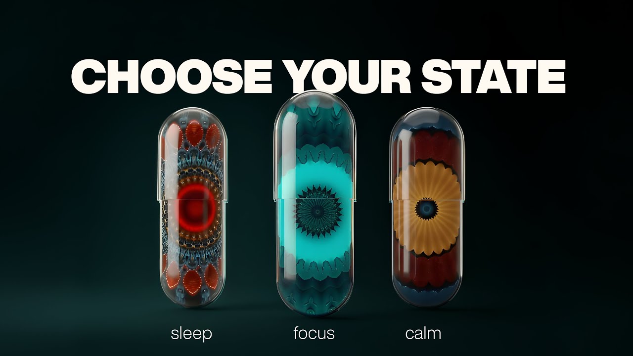 Deep Visual Relaxation • 1 Hour Flow Patterns for Sleep, Focus & Stress ...