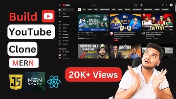 Build Youtube Clone Using MERN Full Stack | Build Complete Website Like YouTube In MERN 2024